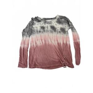 Justice Girls' Long Sleeve Tie-Dye Top size 12